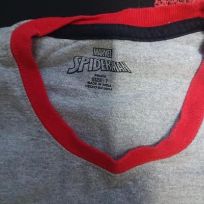 CHILD'S MARVEL SPIDER-MAN T-SHIRTS AND MORE SIZE 5 - 7