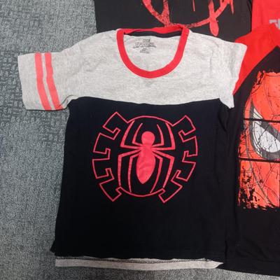 CHILD'S MARVEL SPIDER-MAN T-SHIRTS AND MORE SIZE 5 - 7