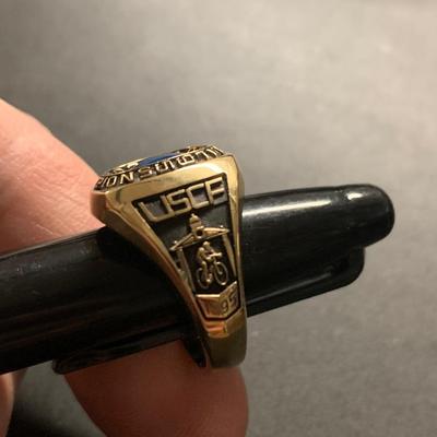 1995 US Cycling Championship Marion College Class Ring