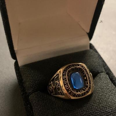 1995 US Cycling Championship Marion College Class Ring