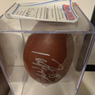 Peyton Manning Signed Football
