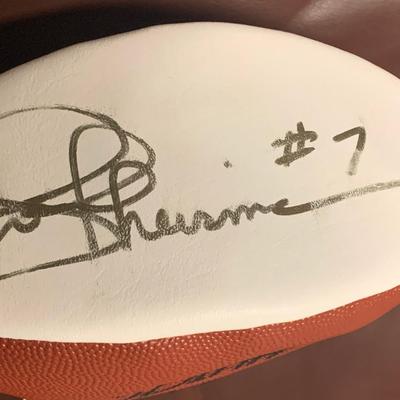 Joe Theisman Washington Redskins Signed Football