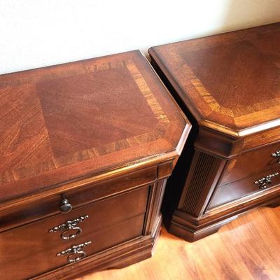 Lot #5 Pair of Ashley Furniture Co. Nightstands