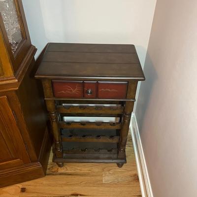 Home Meridian Wooden Wine Rack Table (DR-RG)