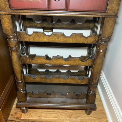 Home Meridian Wooden Wine Rack Table (DR-RG)