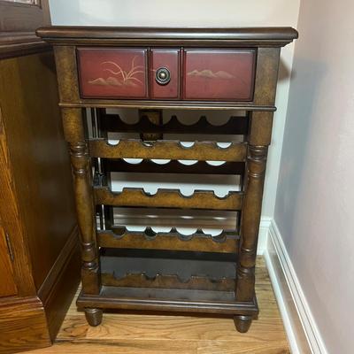 Home Meridian Wooden Wine Rack Table (DR-RG)