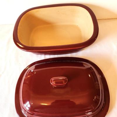 Lot #17 Pampered Chef Deep Covered Baker