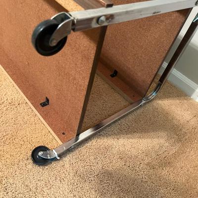 Rolling TV Cart & Retro Chair (B4-MG)