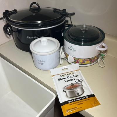 Crock Pots - Small, Medium & Large (L-RG)