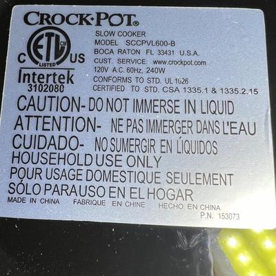 Crock Pots - Small, Medium & Large (L-RG)