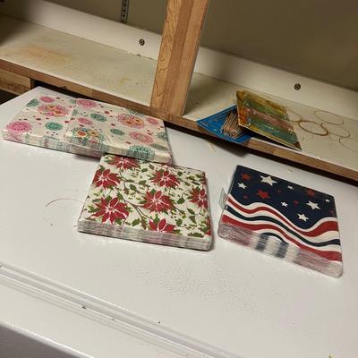 New Napkins, Paper Plates & More (L-RG)