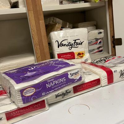 New Napkins, Paper Plates & More (L-RG)