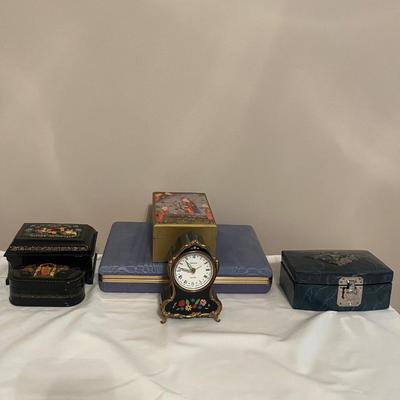 Jewelry Boxes & Reuge Music Box (B4-MG)
