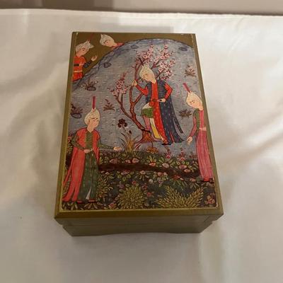 Jewelry Boxes & Reuge Music Box (B4-MG)