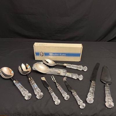 Crystal Handled Waterford Serving Utensils (DR-RG)