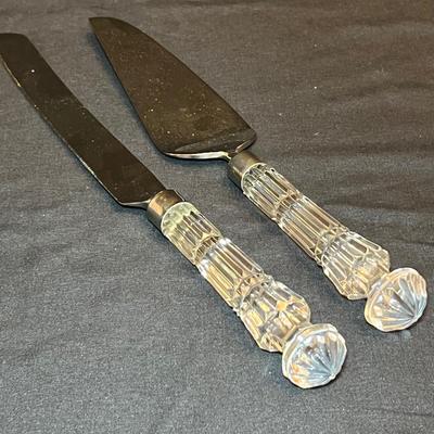 Crystal Handled Waterford Serving Utensils (DR-RG)