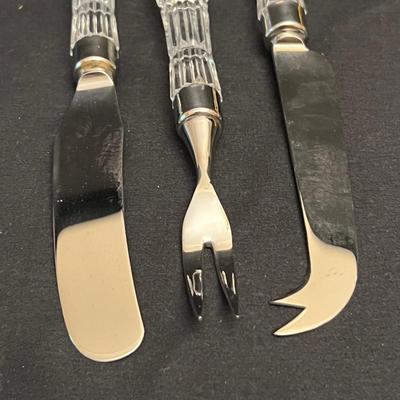 Crystal Handled Waterford Serving Utensils (DR-RG)