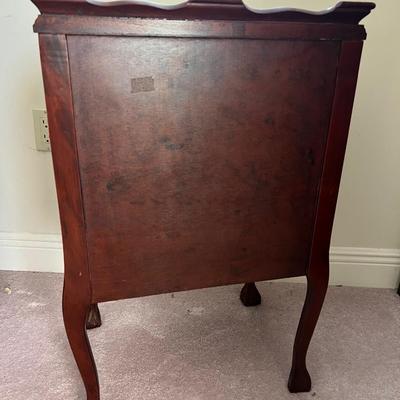 Vintage Mahogany Side Table