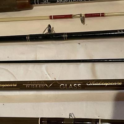 FISHING RODS AND REELS