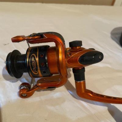 FISHING RODS AND REELS