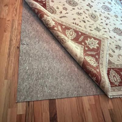 Cream/Rust 8’11 x 12’1 Area Rug (DR-RG)