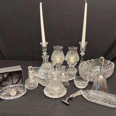 Assortment of Waterford Crystal - Bowls, Bells & More (DR-RG)