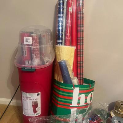 Christmas Wrapping Paper, Bags, Cards & More (B4-MG)