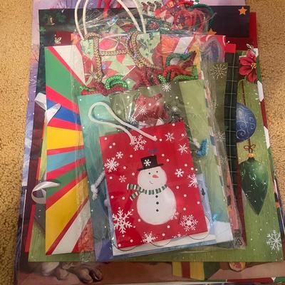 Christmas Wrapping Paper, Bags, Cards & More (B4-MG)