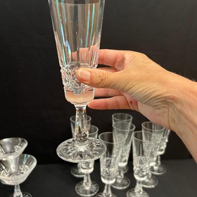 Kylemore Waterford Crystal Champagne Flutes, Dessert Bowls & More (DR-RG)