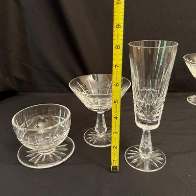 Kylemore Waterford Crystal Champagne Flutes, Dessert Bowls & More (DR-RG)