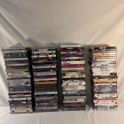 Over 100 Music and Movie DVD’s (B1-DZ)