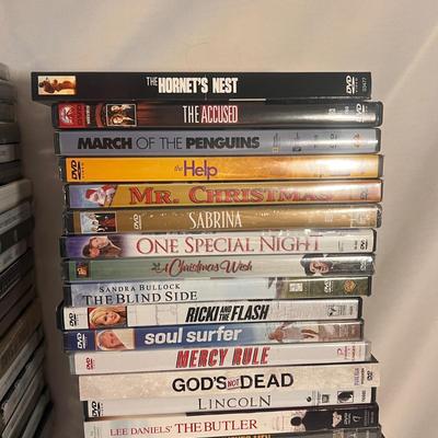 Over 100 Music and Movie DVD’s (B1-DZ)