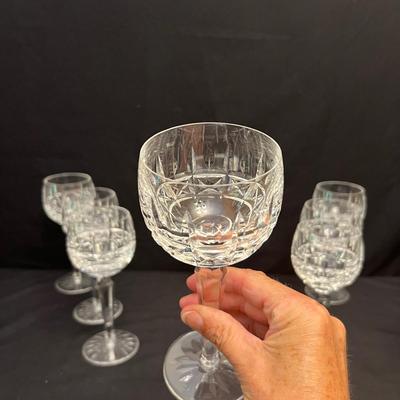 Waterford Crystal Decanters, Wine Glasses and Coaster (DR - RG)