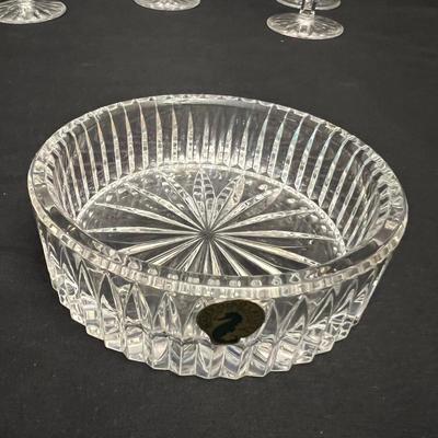 Waterford Crystal Decanters, Wine Glasses and Coaster (DR - RG)
