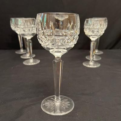 Waterford Crystal Decanters, Wine Glasses and Coaster (DR - RG)