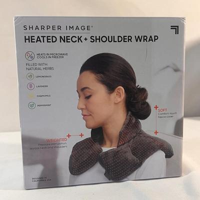 Massage Gun and Sharper Image Neck/Shoulder Massager (B1-DZ)