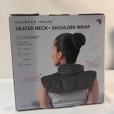 Massage Gun and Sharper Image Neck/Shoulder Massager (B1-DZ)