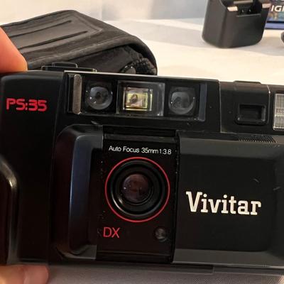 Vivitar Film PS:35 and Canon PowerShot S100 Cameras (B1-DZ)