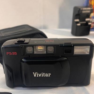 Vivitar Film PS:35 and Canon PowerShot S100 Cameras (B1-DZ)
