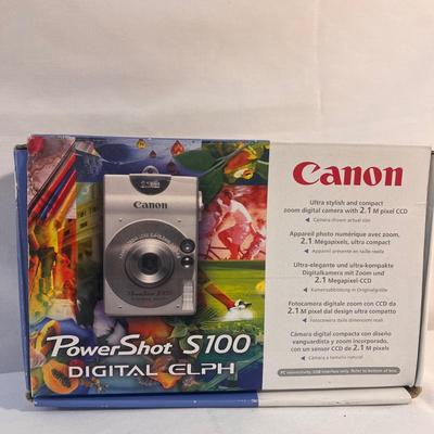 Vivitar Film PS:35 and Canon PowerShot S100 Cameras (B1-DZ)