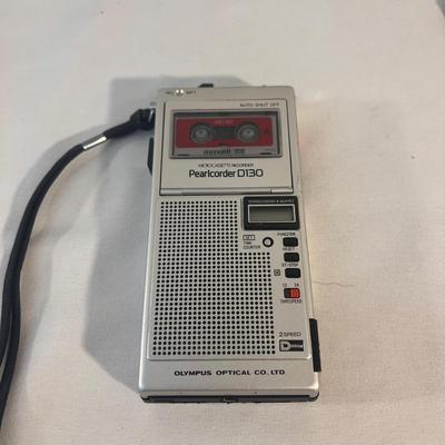 Pearlcorder D130 and Sony Mini Cassette Recorders (B1-DZ)