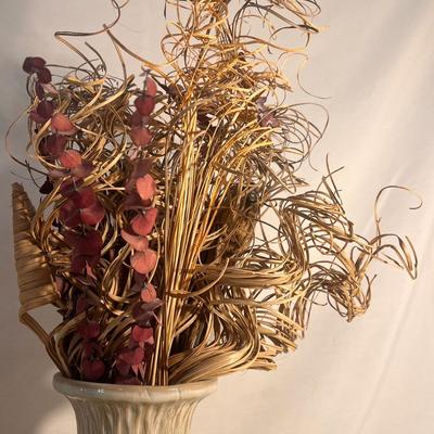 Ceramic Vases with Faux Flowers (B1-DZ)