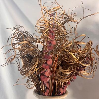 Ceramic Vases with Faux Flowers (B1-DZ)