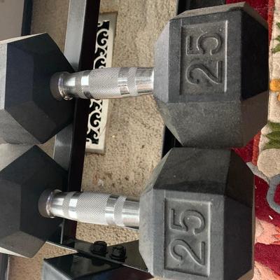 Weider Dumbbell Set With Rack 10lb to 30lb