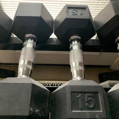 Weider Dumbbell Set With Rack 10lb to 30lb