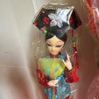 3 ASIAN STYLE DOLLS