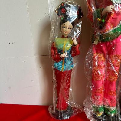 3 ASIAN STYLE DOLLS