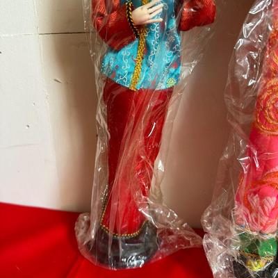 3 ASIAN STYLE DOLLS