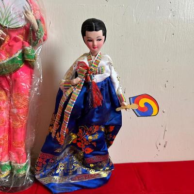 3 ASIAN STYLE DOLLS