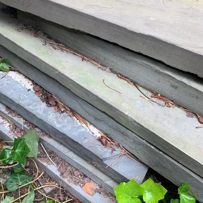 10psc. 3’ x 2’ Slate Slabs 2” Thick - Bring Help To Load